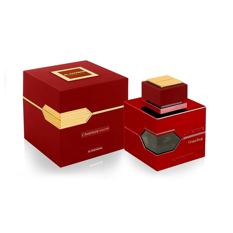Al Haramain L'aventure Grapefruit 100ml Extrait de Parfum | Long-lasting Luxury Perfume for Women Spray | Arabian Eau de Parfume Scent…