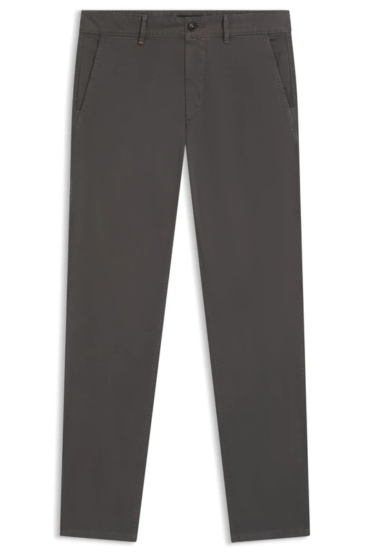 BOSS Mens Chino Slim Slim-fit Chinos in Stretch-Cotton Satin