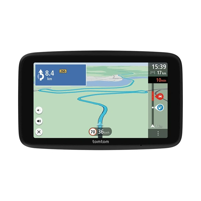 TomTom Car Sat Nav GO Classic Lite (5 Inch, with Traffic Information and Speed Cam Alert Trial, Europe Map Updates Included, Updates via WiFi, Integrated Reversible Mount)