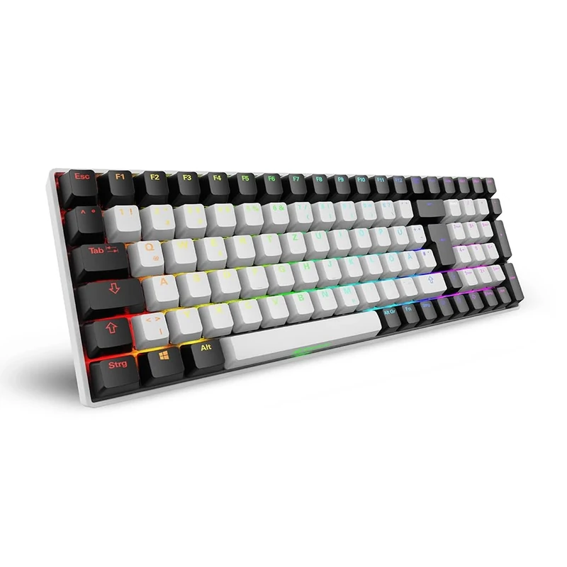 Sharkoon SGK50 S2 White,RGB, Gateron Yellow