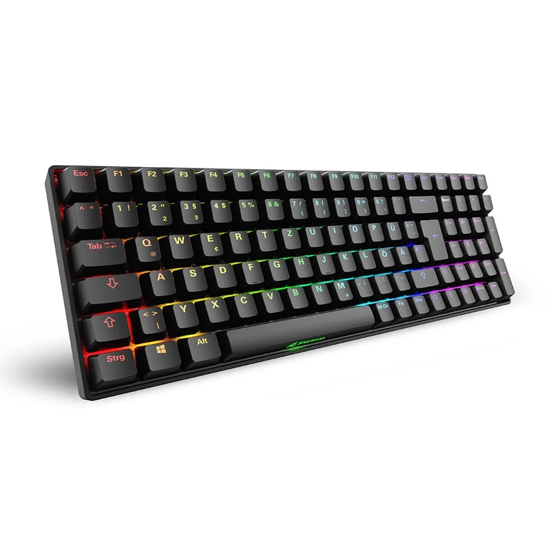 Sharkoon SGK50 S2 Black,RGB, Gateron Brown