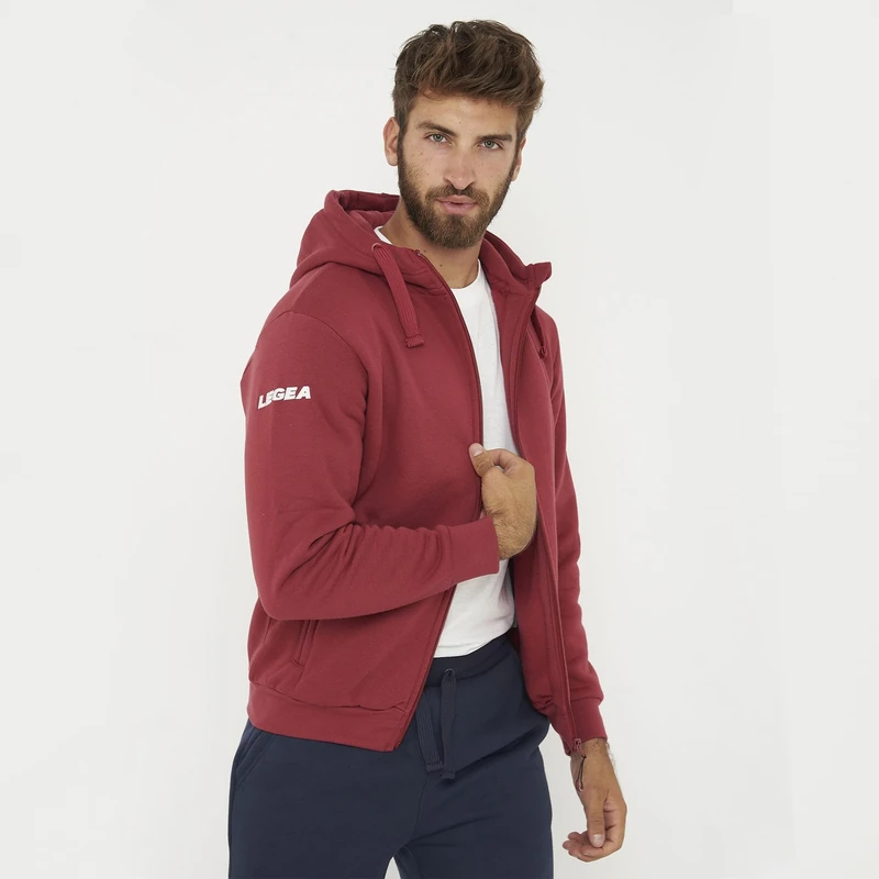LEGEA, SARAJEVO JUNIOR SWEATSHIRT, GRENADE, 3XS, Unisex