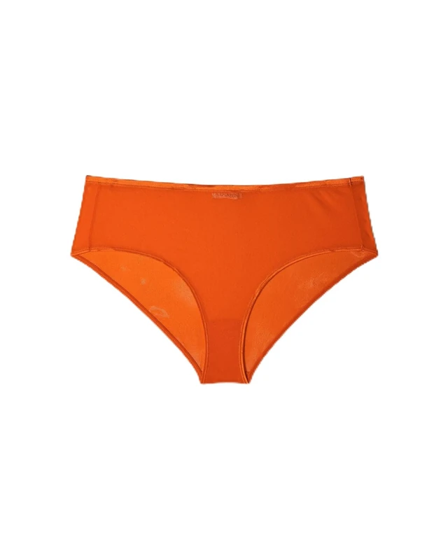Cosabella Women's Soire Confidence Extended Boyleg Bikini Style Underwear, Sicilian Orange, 1X