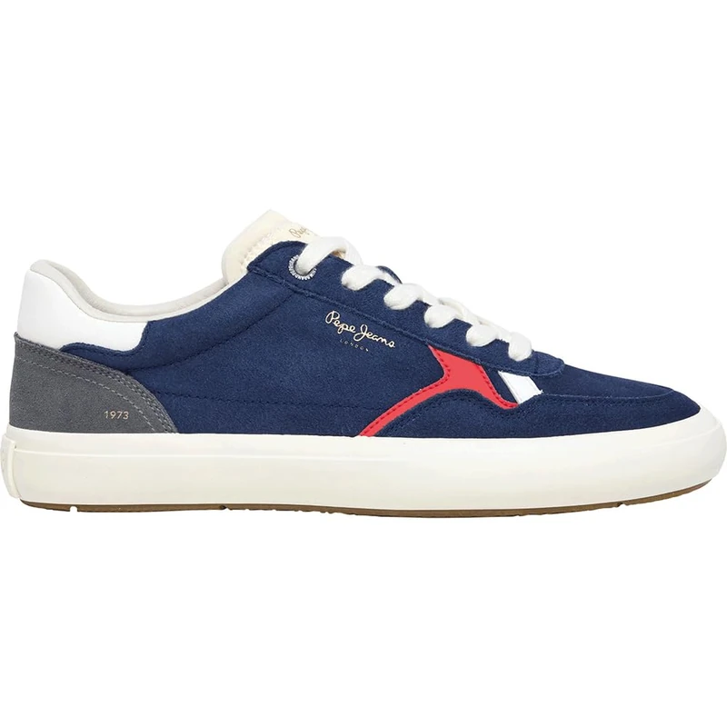Pepe Jeans Men's Travis City M Sneak, Blue Ocean Blue, 10 UK