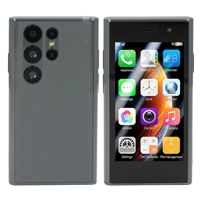 Annadue Mini 4G Smartphone, 3.0 Inch Touchscreen Dual SIM 2GB 16GB Unlocked Smartphone for Android 9.0, 5MP 2MP Camera Compact Mobile Phone for Teens (Green)