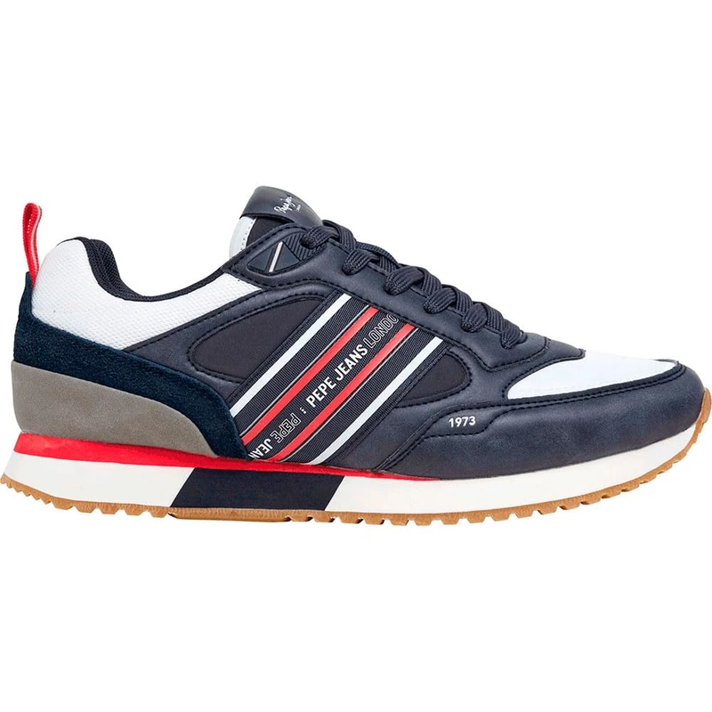 Pepe Jeans Men's Dublin Half M Sneak, Blue Navy, 6 UK