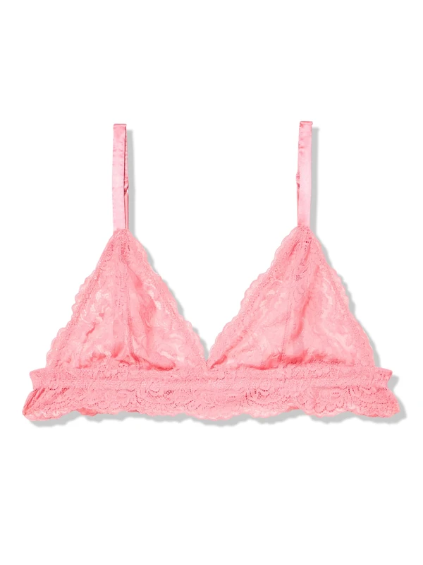 Cosabella Women's Courtney Peek a Boo Bralette Bra, Semi-Sheer, Venetian Dusk, S