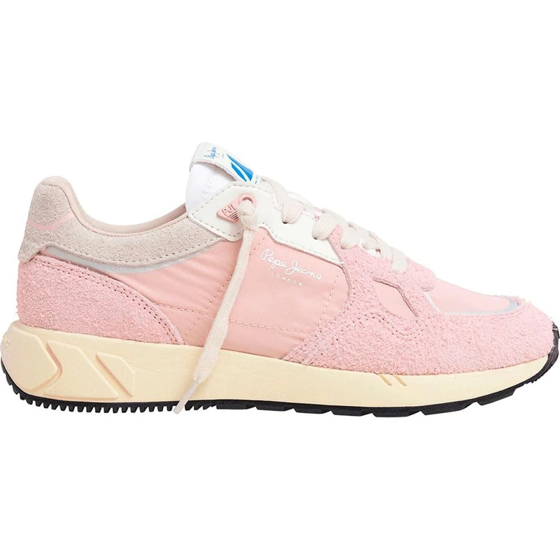 Pepe Jeans Women's Marlon Divided W Sneak, Pink(Powder Pink), 6 UK