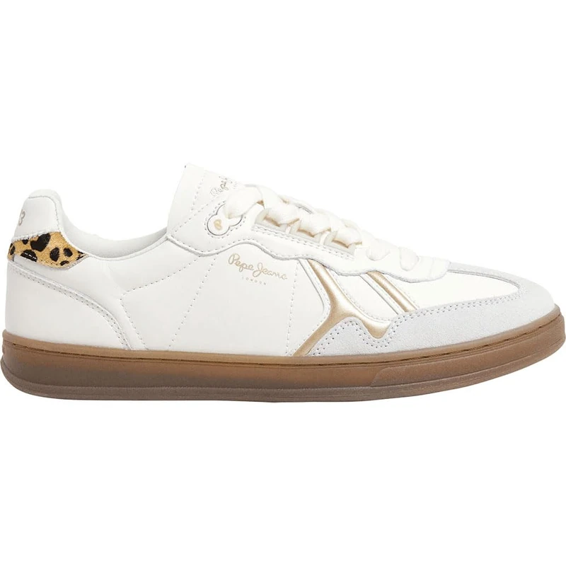 Pepe Jeans Women's Ball Fun W Sneak, White, 4 UK