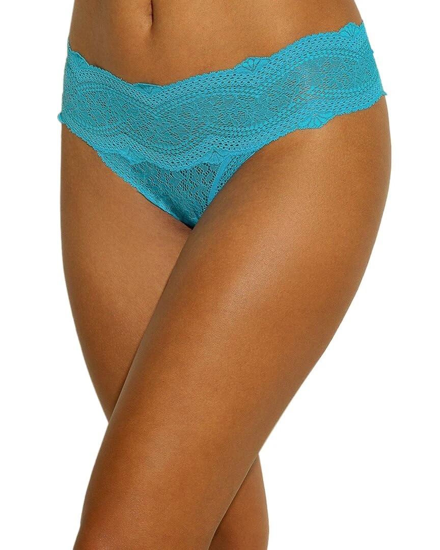 Cosabella Women's Forte Comfie Thong Panties, Constance Blue, M-L