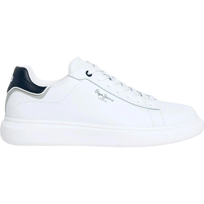 Pepe Jeans Men's Eaton ONE M Sneak, White Off White, 9 UK