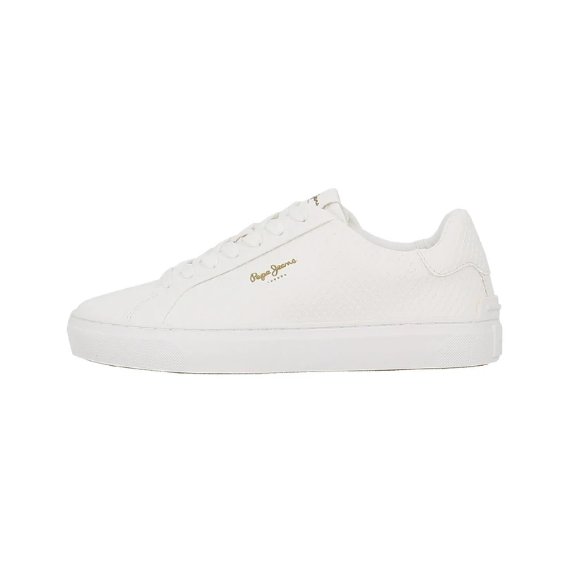Pepe Jeans Women's Camden Rump W Sneak, White(White), 8