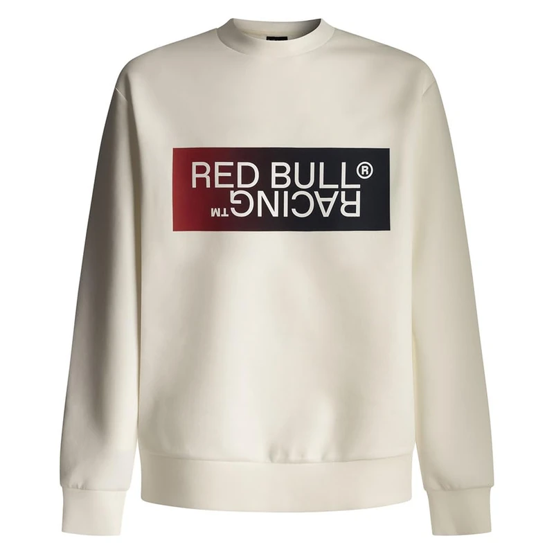 PEPE JEANS Men's OMBRE LOGO CREW Sweatshirt, White(OFF WHITE), M