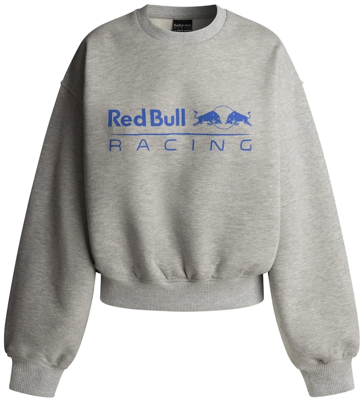 PEPE JEANS Women's LOGO CREW Sweatshirt, Grey(MARL GREY), XXS