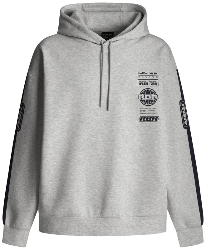 PEPE JEANS Men's LOGO STACK HOODY Sweatshirt, Grey(MARL GREY), M