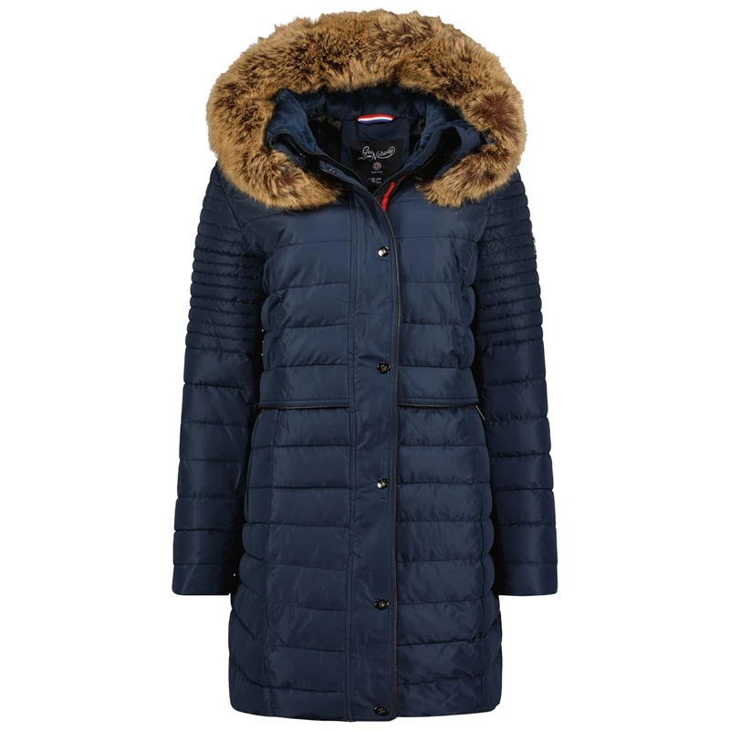 Geographical Norway Women's Charlize Lady Parka, Marine, XXL