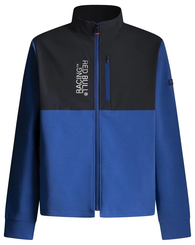 PEPE JEANS Men's COLOURBLOCK HYBRID Knitwear, Blue(ELECTRIC BLUE), XL