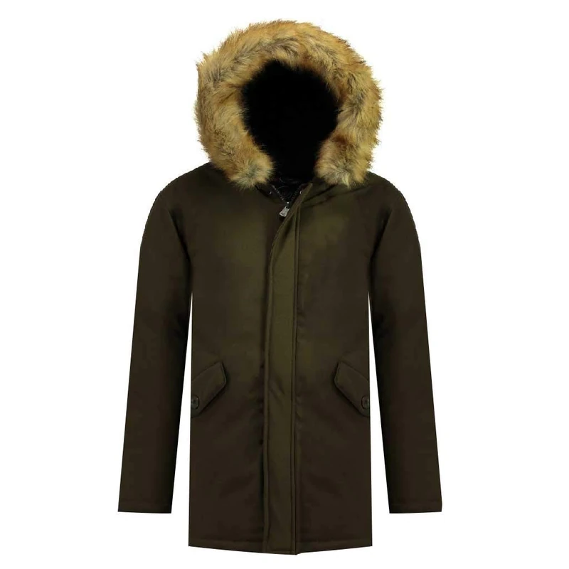 Geographical Norway Men's Bagway Men Men's Parka, Kaki,