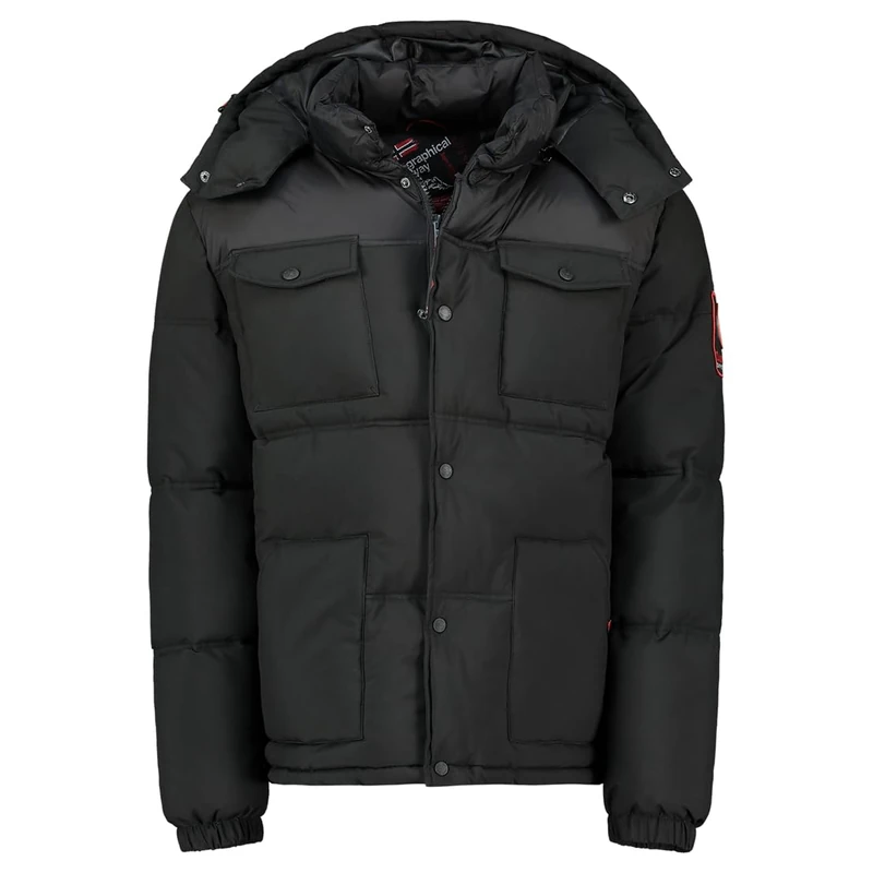 Geographical Norway Men's Bareda Jacket, Black, S