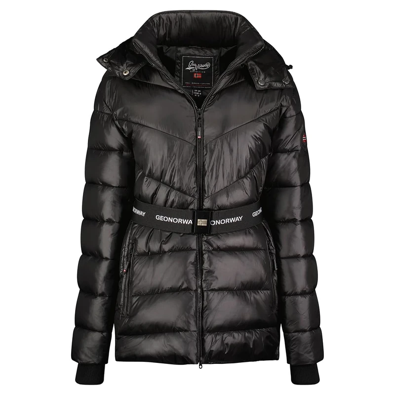 Geographical Norway Women's Elenor Lady Jacket, Noir, M
