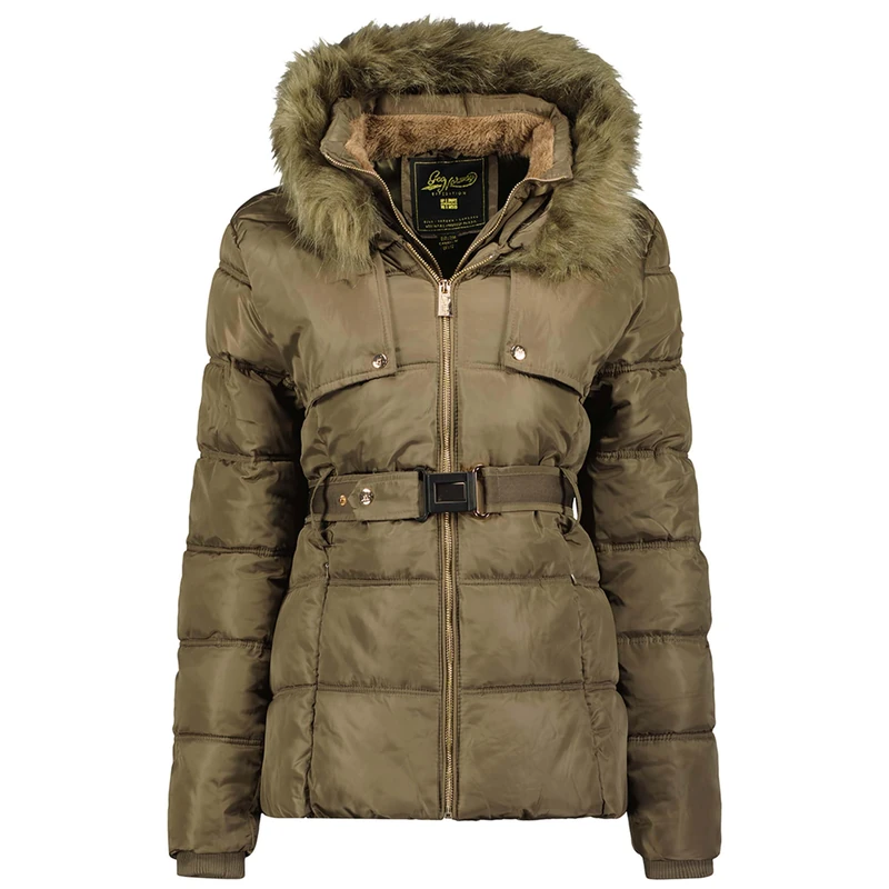 Geographical Norway Women's Diamentera Lady Short Jacket, Taupe, XXL