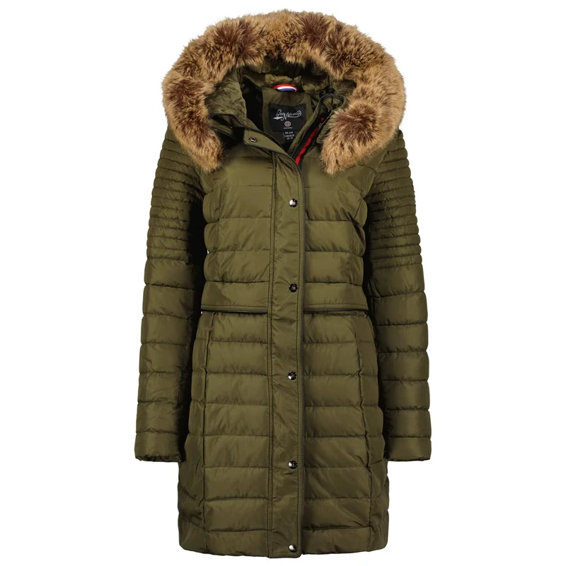 Geographical Norway Women's Charlize Lady Parka, Kaki, XL
