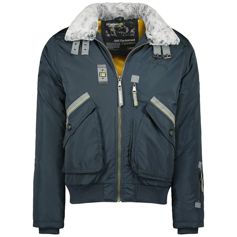 Geographical Norway Men's Cactus Jacket, Noir, L