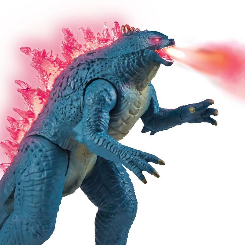 Monsterverse Godzilla vs Kong: The New Empire Giant Godzilla Figure 35cm – Articulated, Highly Detailed with Lights & Atomic Breath, Movie-Inspired Toy for Kids 4+