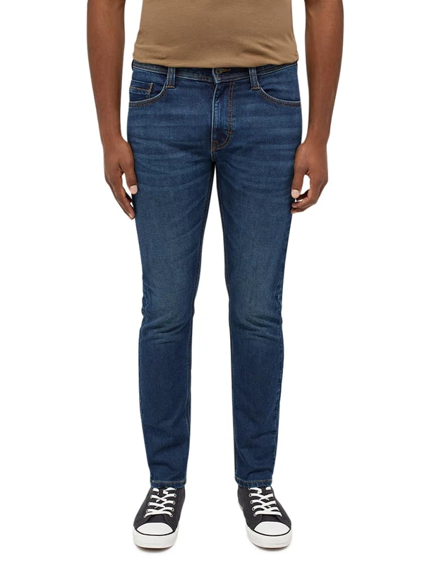 MUSTANG Men's Jeans Trousers Style Oregon Slim, blue, 30W x 34L