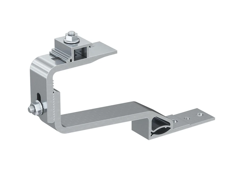 Fischer RH 30 H AL 10 x Aluminium Hooks with Fixed Base for Solar Panel Profiles