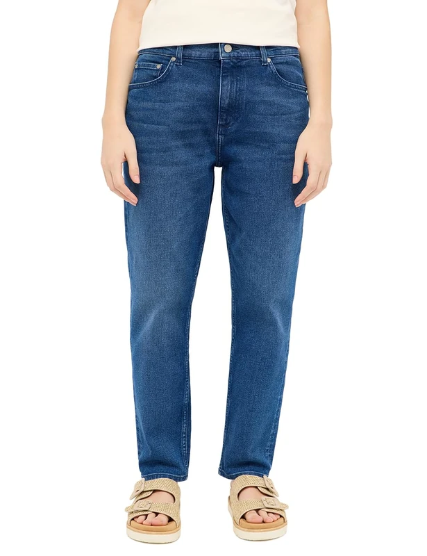 MUSTANG Women's Style Brooks Relaxed Slim Jeans, Medium Blue 780, 31W x 34L