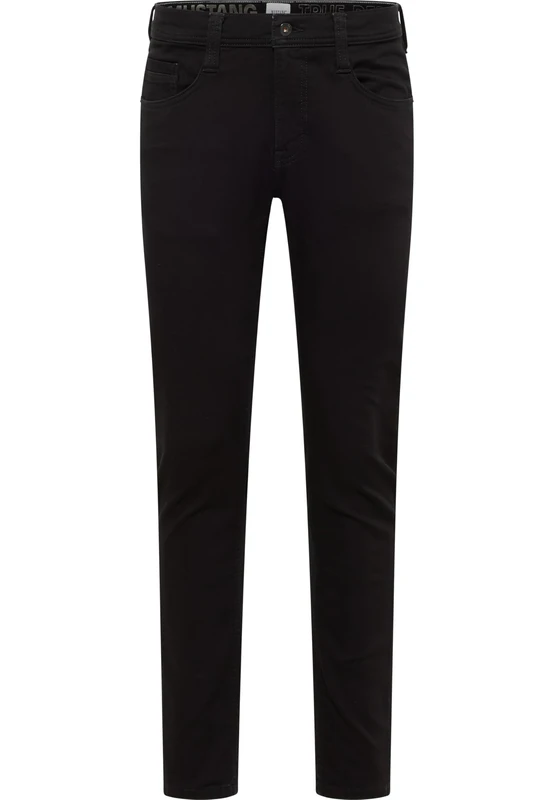 MUSTANG Men's Style Oregon Slim K Jeans, Jet Black 902, 38 W/32 L