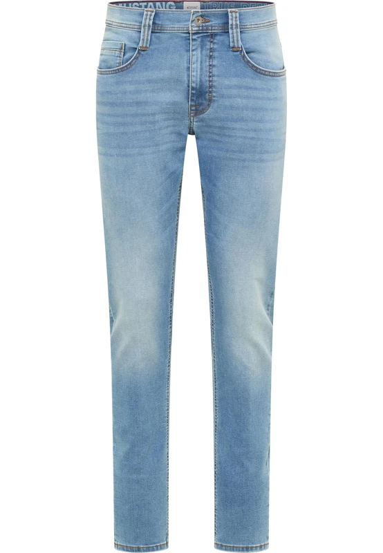 MUSTANG Men's Style Oregon Slim K Jeans, Medium Blue 303, 30 W/34 L