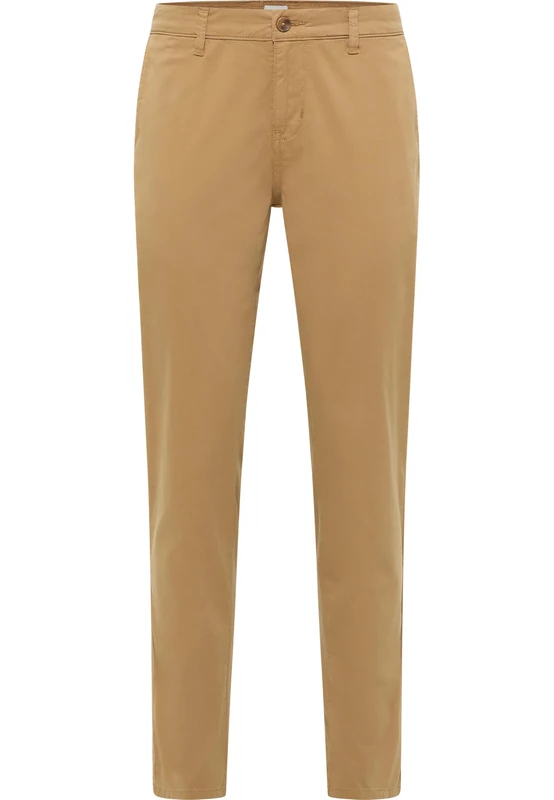 MUSTANG Men's Style Daytona Chino Casual Trousers, Tannin 3142, 33 W/34 L
