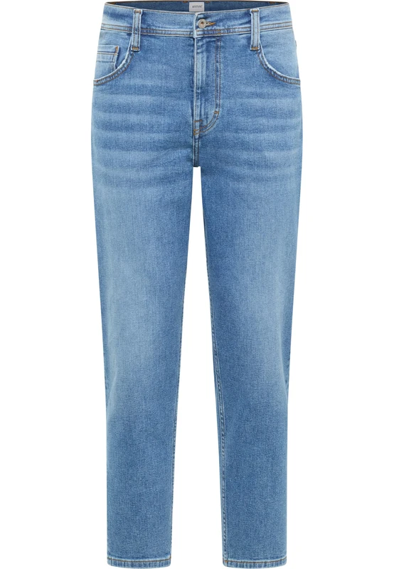 MUSTANG Denver Men's Tapered Jeans, Medium Blue 583, 36 W/30 L