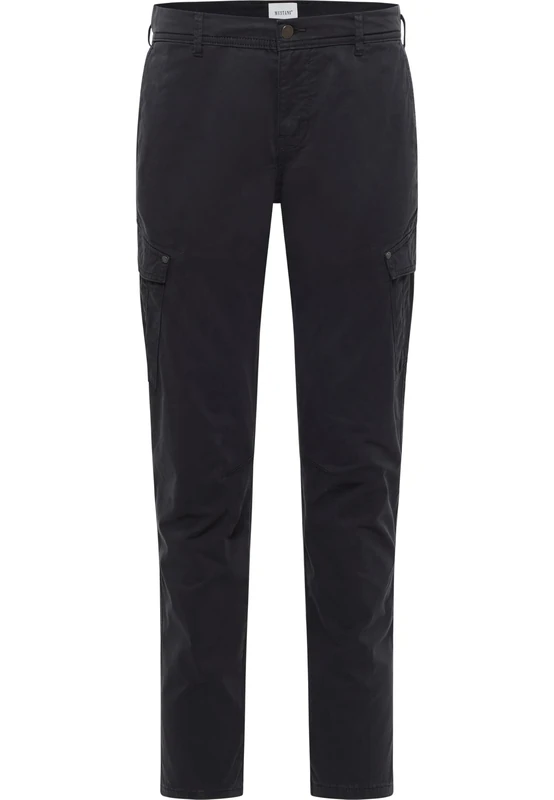 MUSTANG Men's Style Daytona Cargo Casual Trousers, Black Beauty 4185, 34 W/30 L