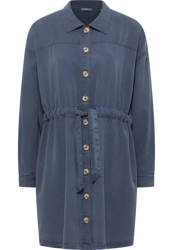 MUSTANG Women's Style Bodie Casual Dress, Mood Indigo 5228, 12
