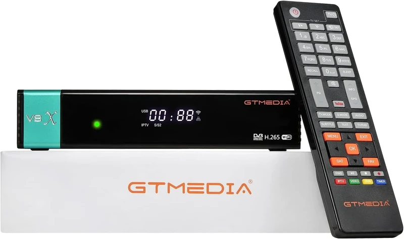GTmedia V8X Update from GTMEDIA V8 NOVA DVB-S/S2/S2X SCART Built in Wifi CA Slot Satellite Receiver