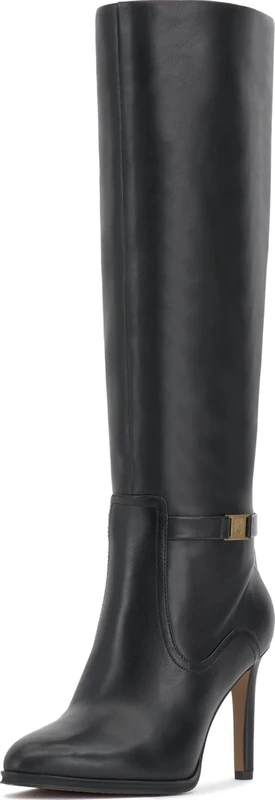 Vince Camuto Women's Skylie4 Knee High Boot, Black Extra Wide Calf, 3 UK
