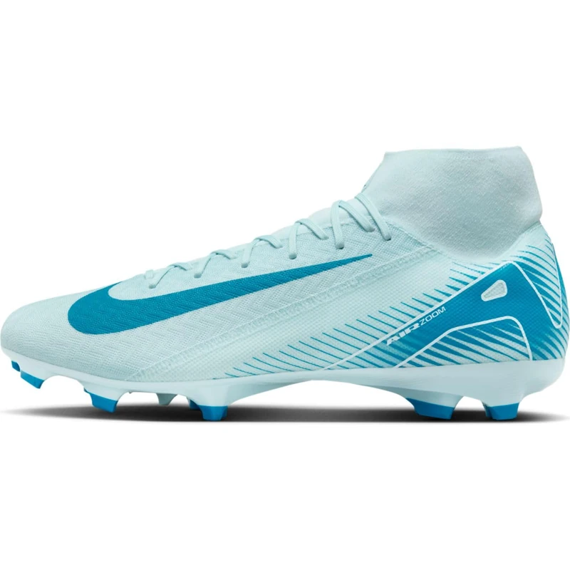 Nike Zm Superfly 10 Acad Fg/Mg Men's Football Shoe, Glacier Blue/Blue Orbit, 11.5