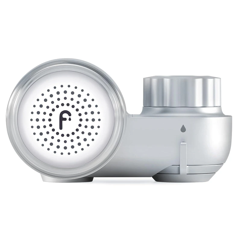 Filterbaby Skincare Filter 2.0, Bathroom Sink Water Faucet Filter, Clinically Tested Starter Kit, Includes 10 Faucet Adaptors, Sink Water Filter for Skin Protection (Chrome)