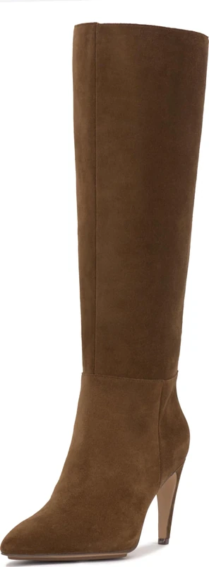 Vince Camuto Women's Brigitte Knee High Boot, Reishi Extra Wide Calf, 6 Wide