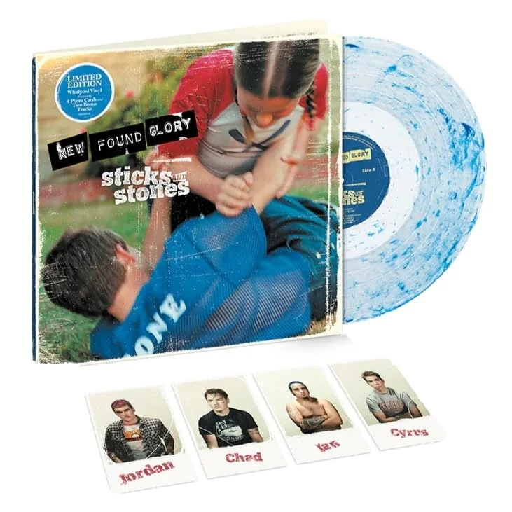 Sticks And Stones (Blue Clear Swirl Vinyl) [VINYL]