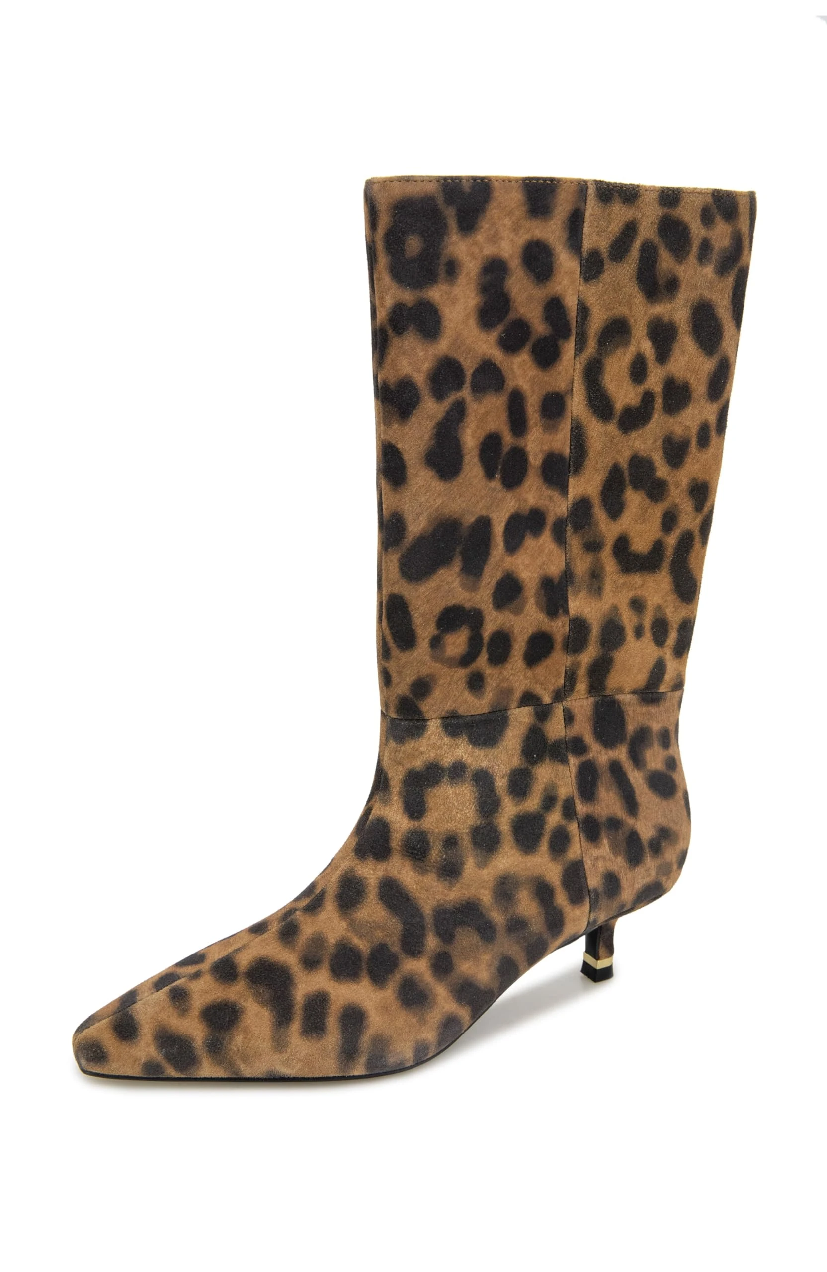 Kenneth Cole Women's Meryl Fashion Boot, Leopard Suede, 4 UK