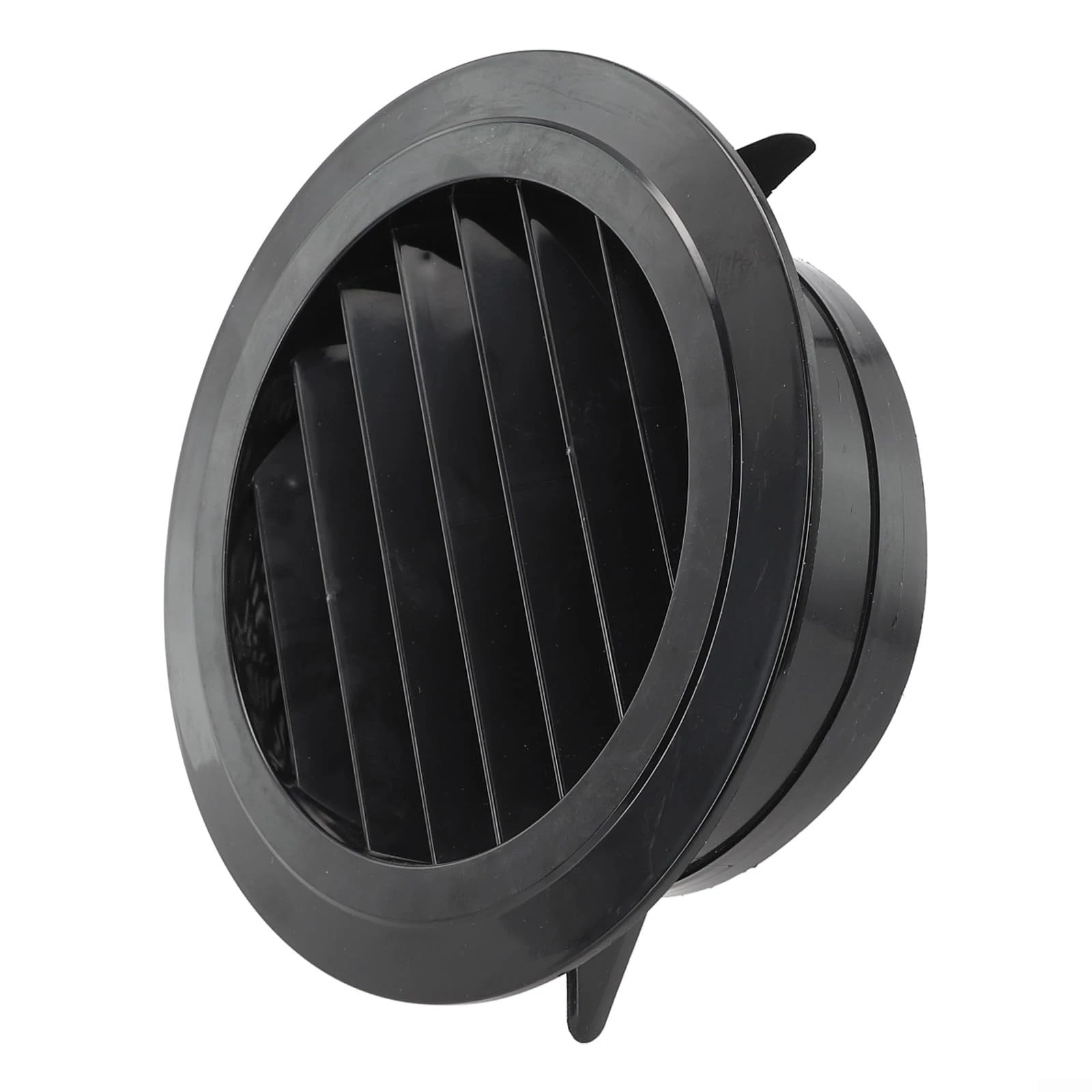 Black ABS Ventilation Grille Cover, Easy Cleaning, Efficient Airflow, Detachable Panel (150MM)