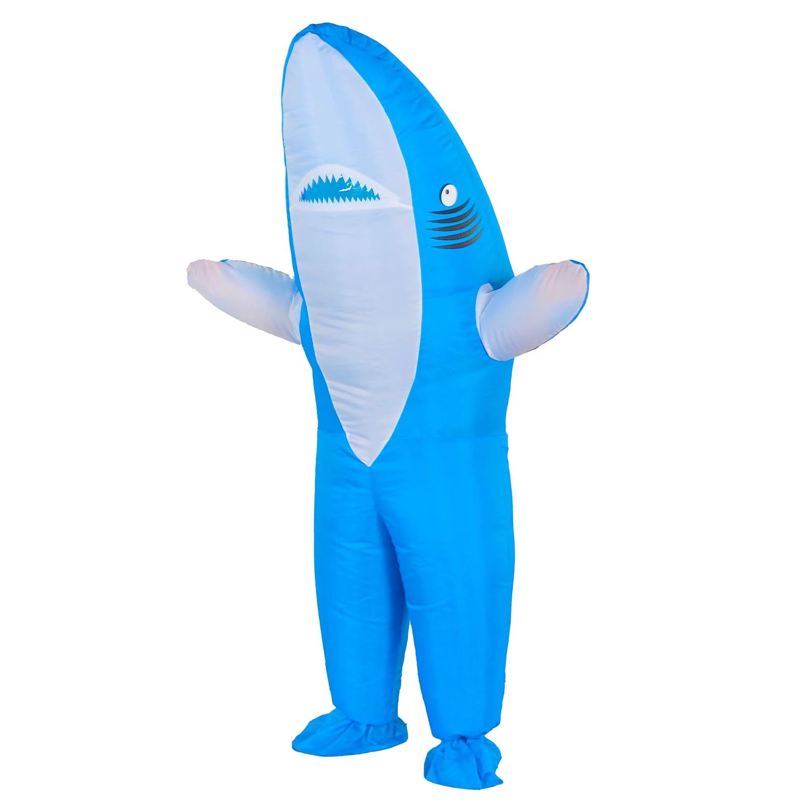 Inflatable Shark Costume for Adult Funny Halloween Costumes Funny Cosplay Blow up Costume