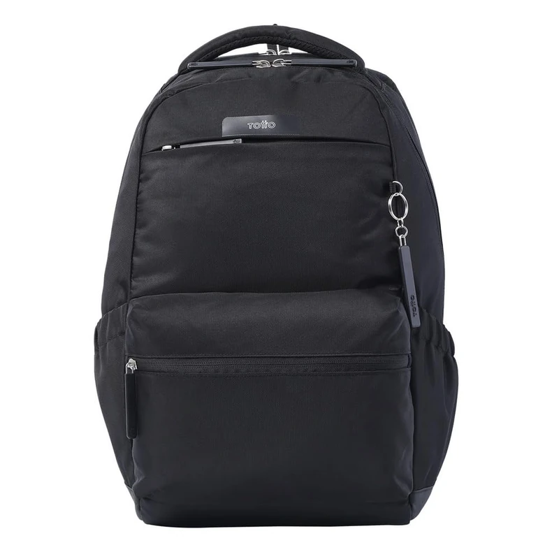 TOTTO MA04IND934-24100-N01, Unisex Adult Backpack, Black, Large, Black/White, Large