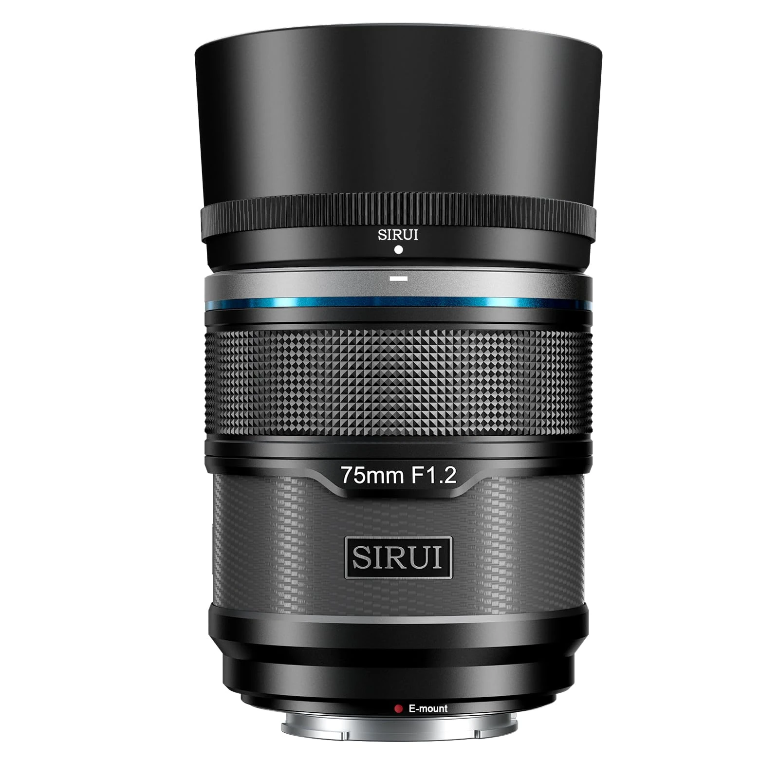 SIRUI Sniper 75mm F1.2 Auto Focus Lens for Sony, APS-C Telephoto Camera Lens, E Mount for A6400, A6700, ZV-E10, FX3/30 (75mm, E-Mount, Black)