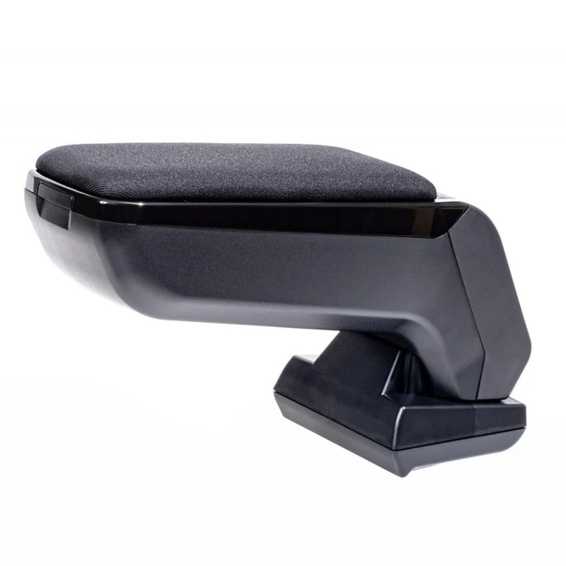 rati ARMSTER S ARMREST Compatible with Chevrolet Spark 2010-2015 [Fabric, Black] - Image 1