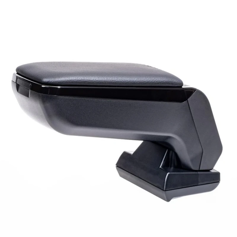 rati ARMSTER S ARMREST Compatible with Ford Courier RHD 2014- BLACK Artificial Leather